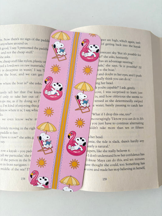 Summer Snòòpy Bookmarks, Summer Silly Goose Bookmark