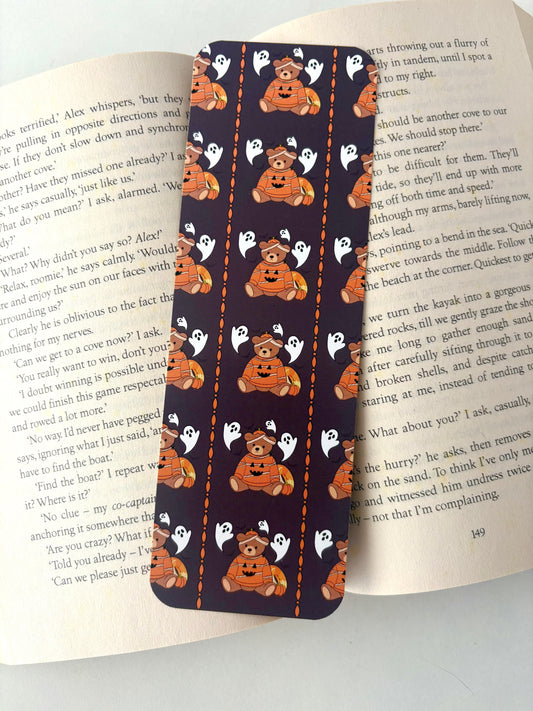Spooky Teddy Bear Bookmark