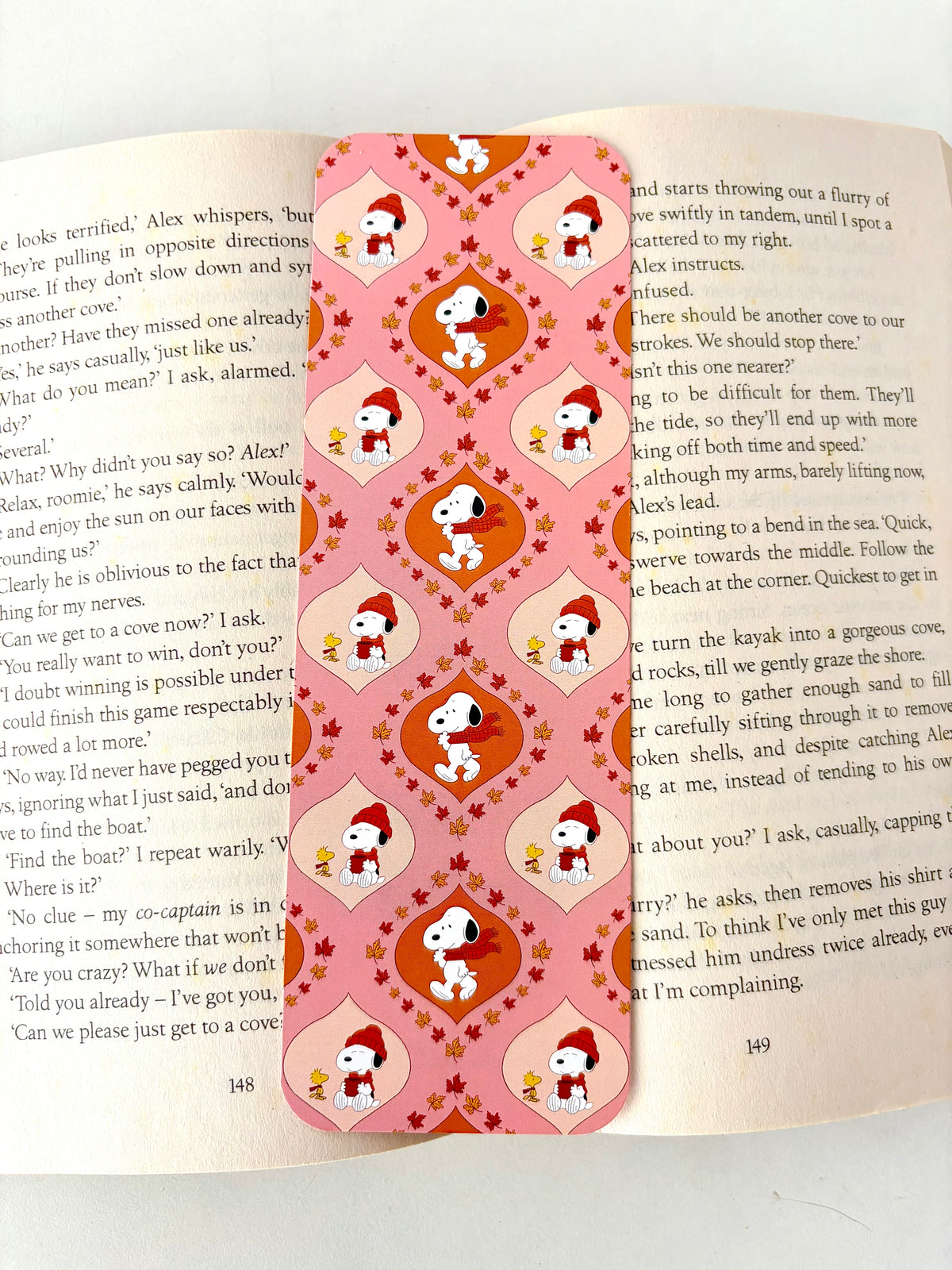 Autumn Snòopy Bookmark