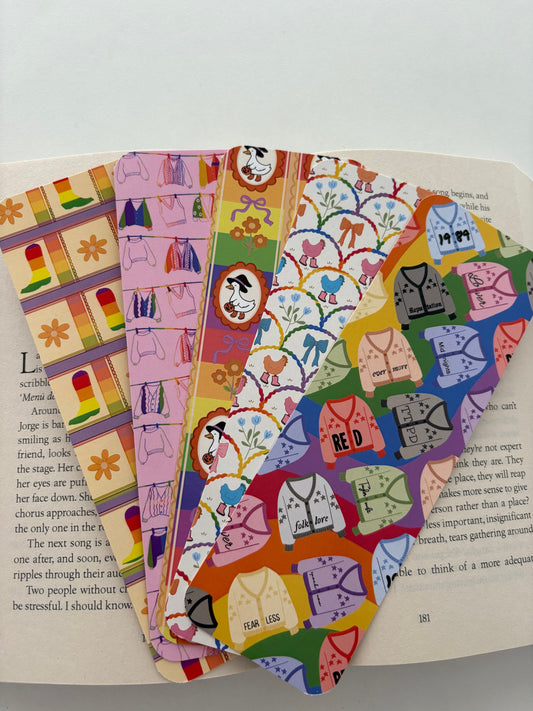 Pride fall bookmark bundle, Pack of 5