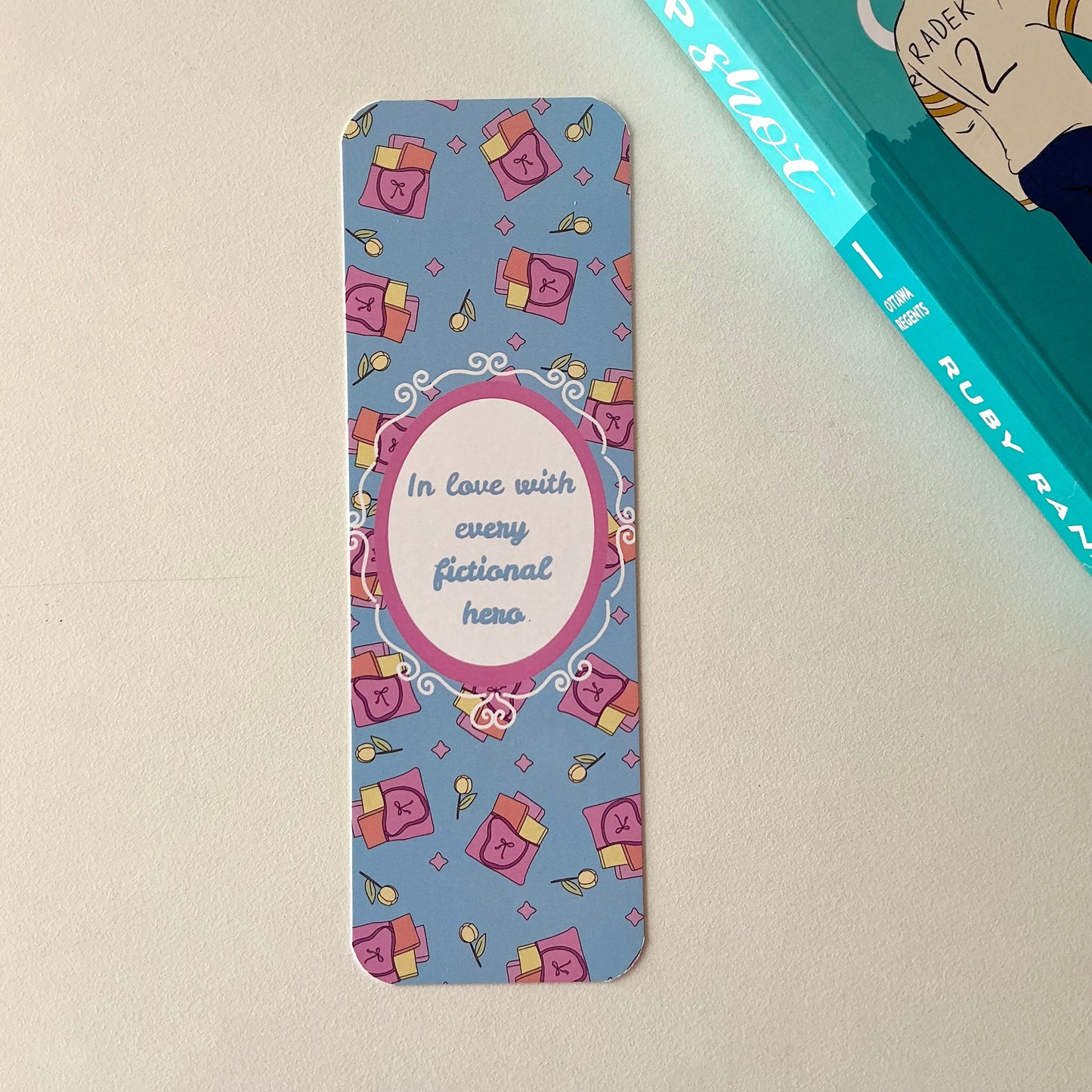 In Love With Every Fictional Hero Bookmark