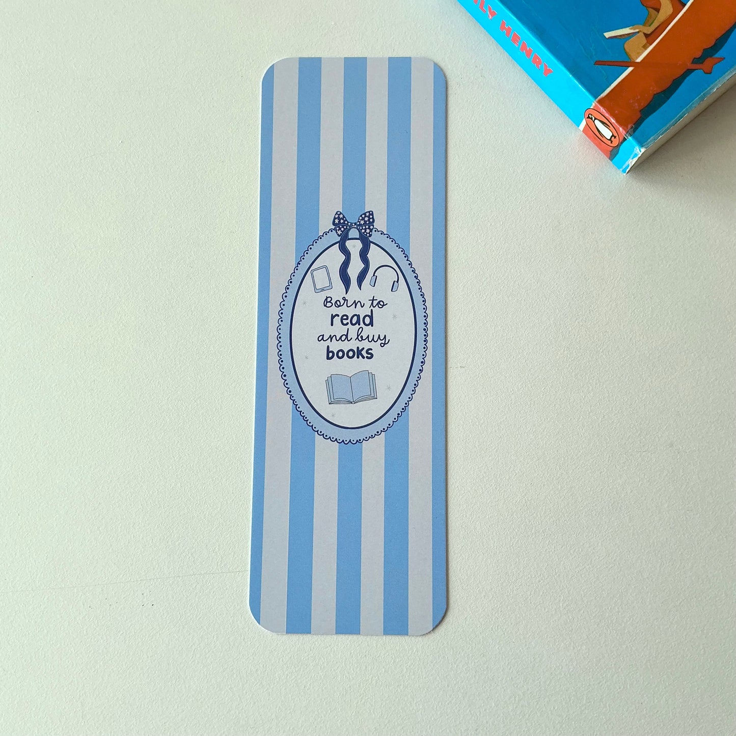 Born To Read and Buy Books Bookmark