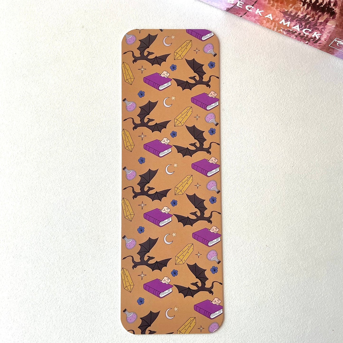 Probably reading about dragons again bookmark, dragons bookmark