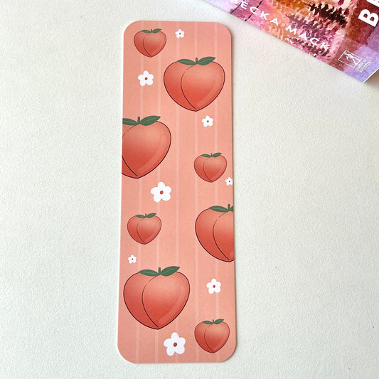 Feeling fruity bookmarks, fruity and floral bookmarks 🍑🍉🍓🍒🍋 (pack of 6)