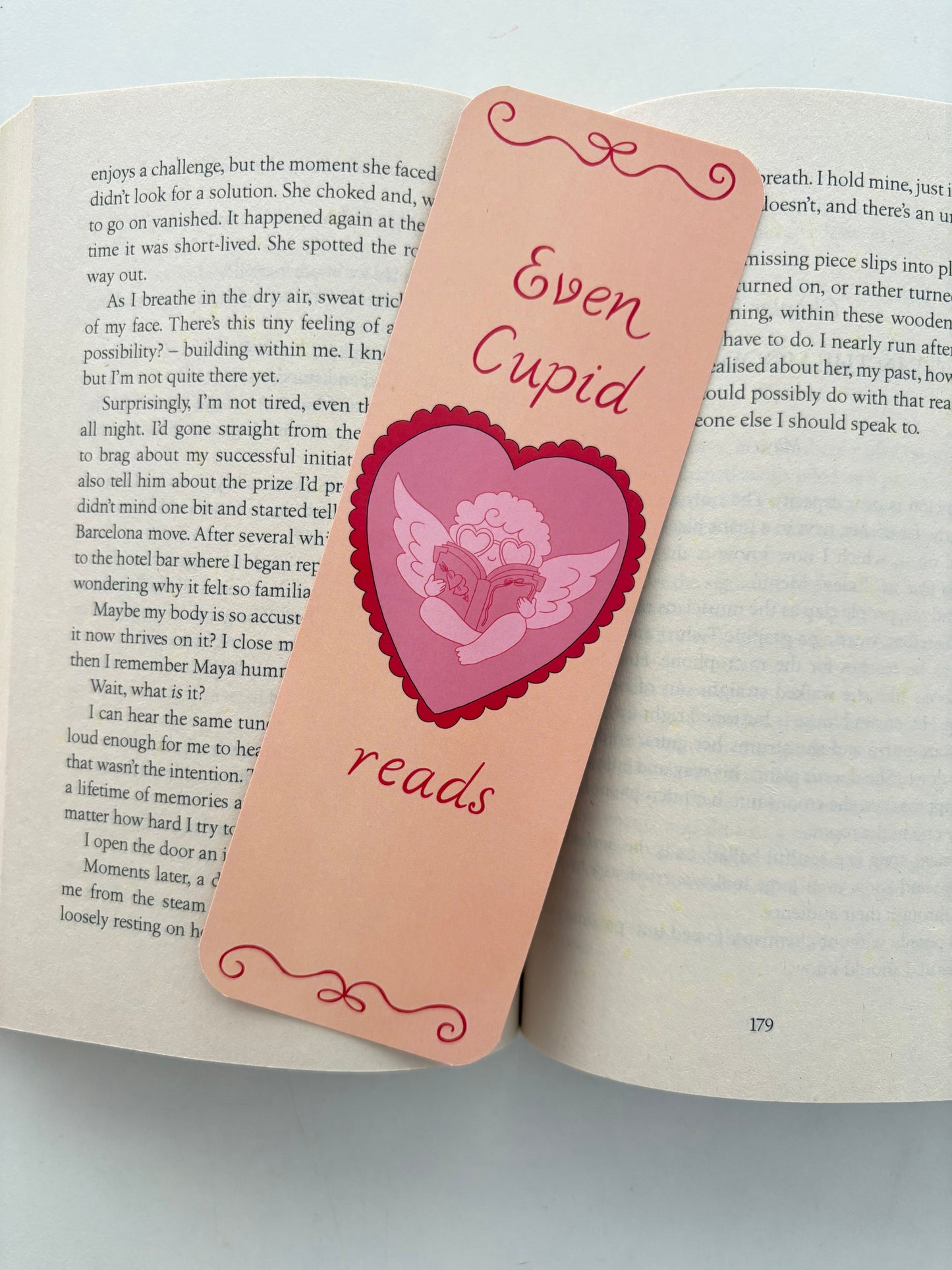 Even Cupid Reads Bookmark, All I Want for Valentines Bookmark, Just a girl Bookmark