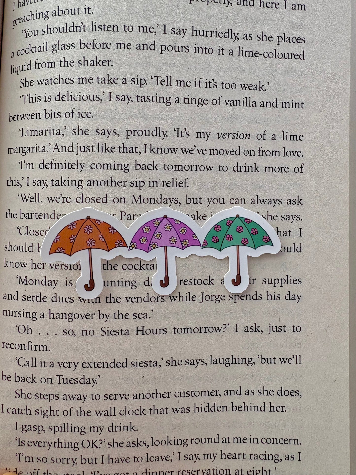 Spring Umbrella sticker
