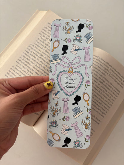 Pack of 2 Bridgértòn bookmarks, Regency Bookmarks