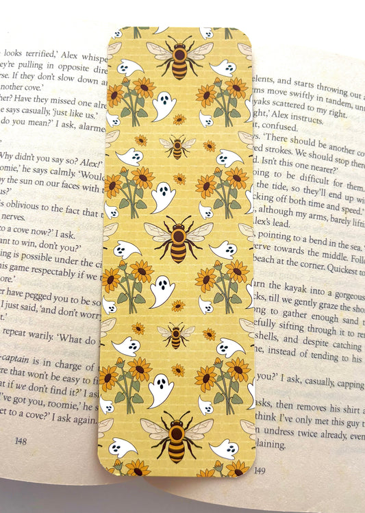 Boos, Bees, and Sunflowers Bookmark