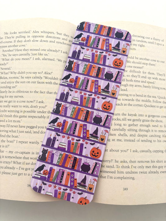 Haunted Bookshelf Bookmark