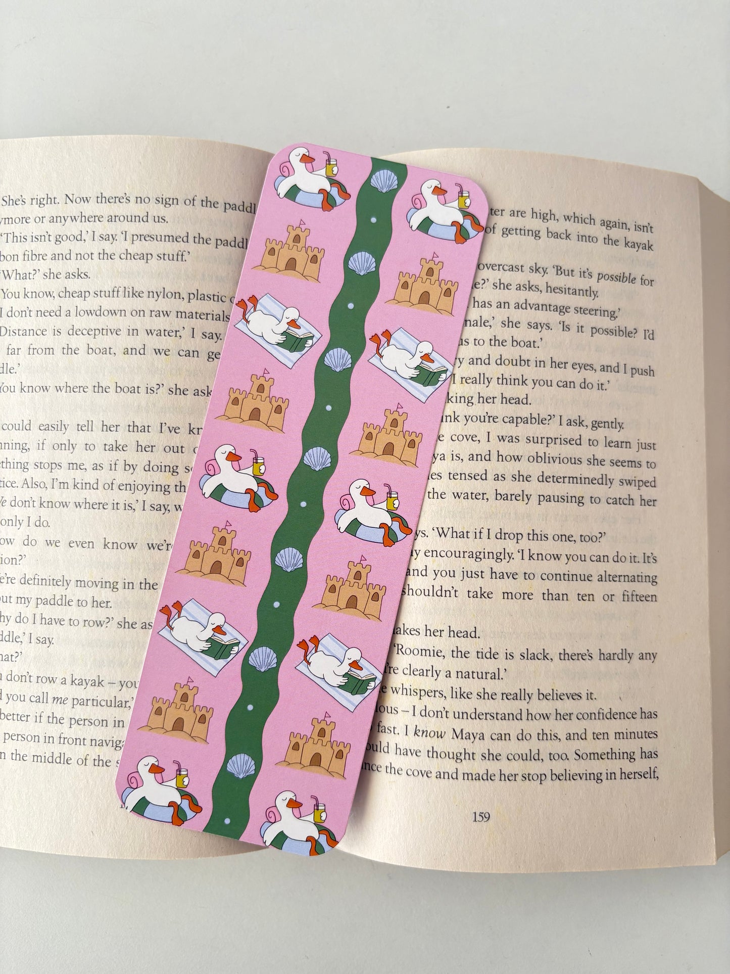 Summer Snòòpy Bookmarks, Summer Silly Goose Bookmark