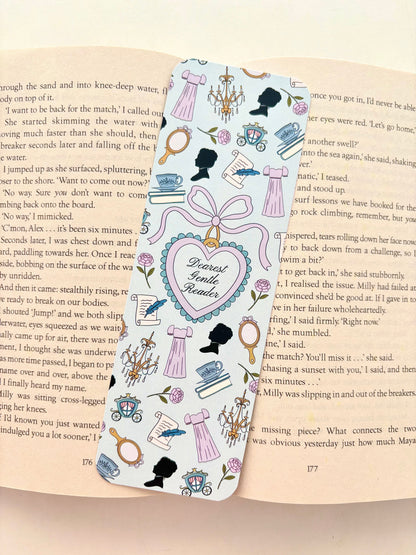 Pack of 2 Bridgértòn bookmarks, Regency Bookmarks