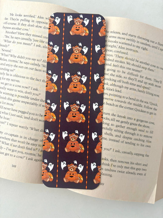 Spooky Teddy Bear Bookmark
