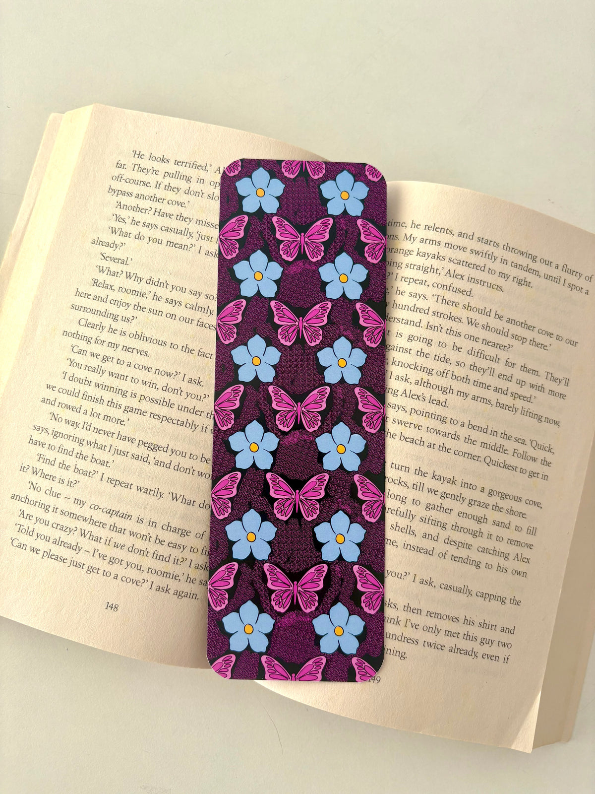 Spooky Butterflies Bookmark
