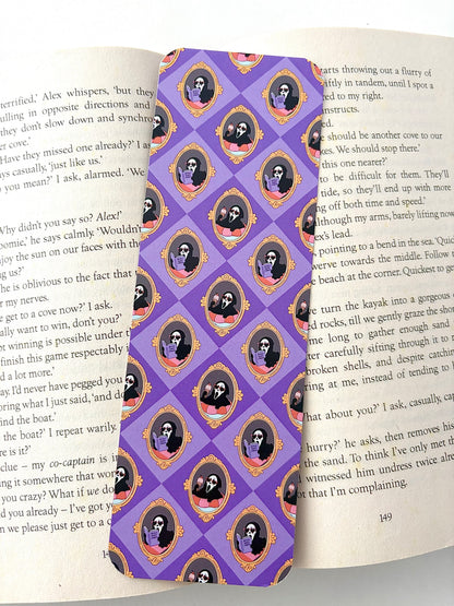 Scream Frames Bookmark, Ghostface Potraits Bookmark