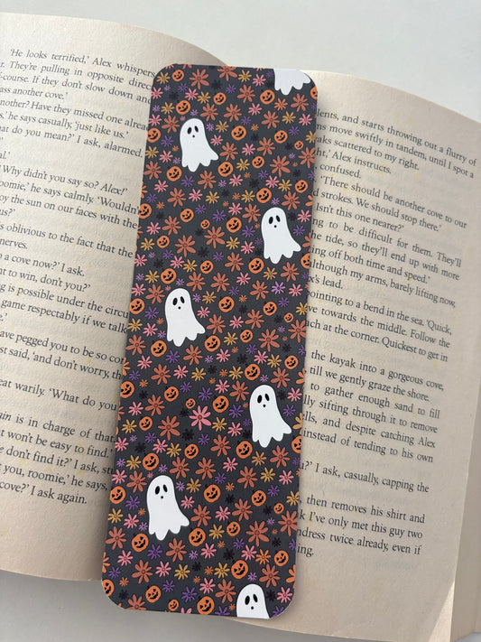 Ghosts Ditsy Floral Bookmark