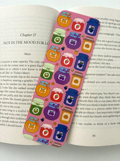 Jam bookmark, fall pattern bookmark