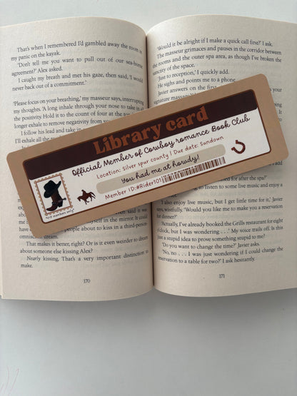 Pack of 21 All the tropes library card bookmark bundle