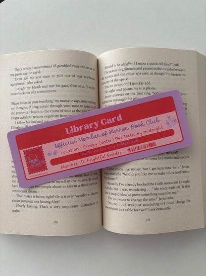 Pack of 21 All the tropes library card bookmark bundle