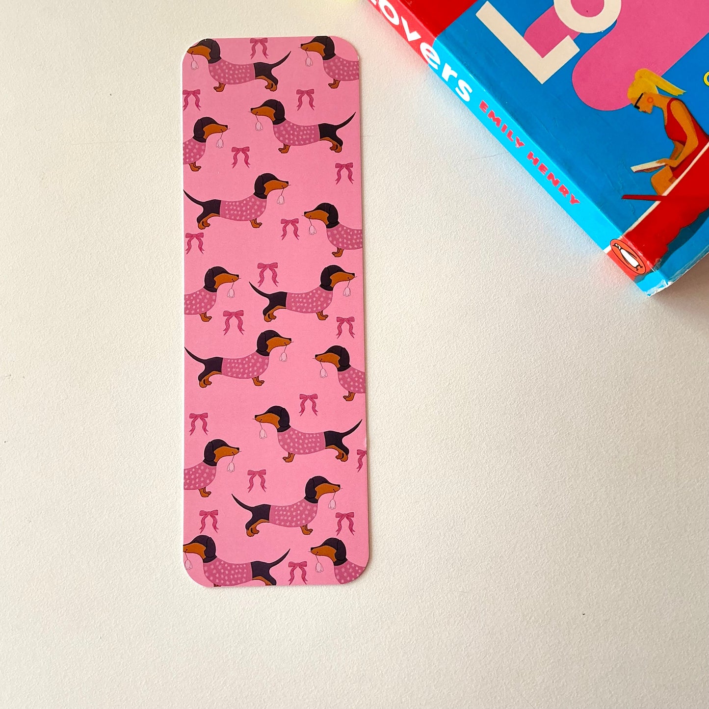 Weenie Dog Bookmark, Cat Bookmark, Dachshund Bookmark