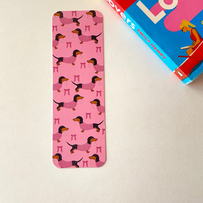 Weenie Dog Bookmark, Cat Bookmark, Dachshund Bookmark