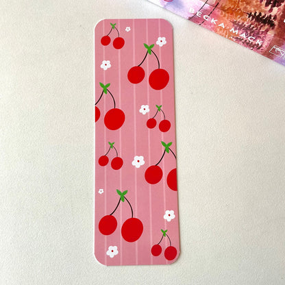 Feeling fruity bookmarks, fruity and floral bookmarks 🍑🍉🍓🍒🍋 (pack of 6)
