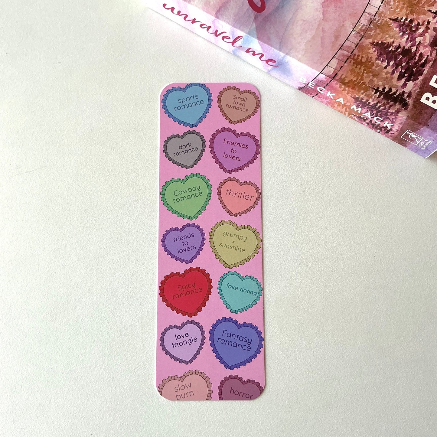 Trope bookmark, authors club bookmark