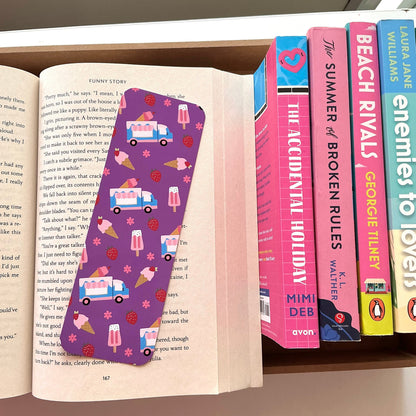 Summer Sunnies Bookmark, Garden Girl Bookmark, Ice cream Truck Bookmark