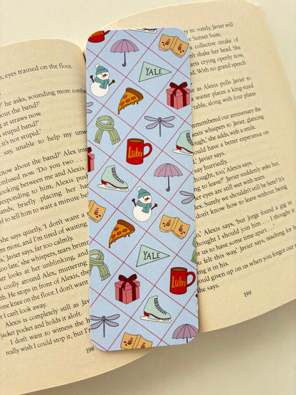 Stars Hollow bookmark, I smell snow bookmark