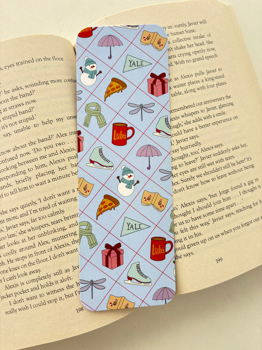 Stars Hollow bookmark, I smell snow bookmark
