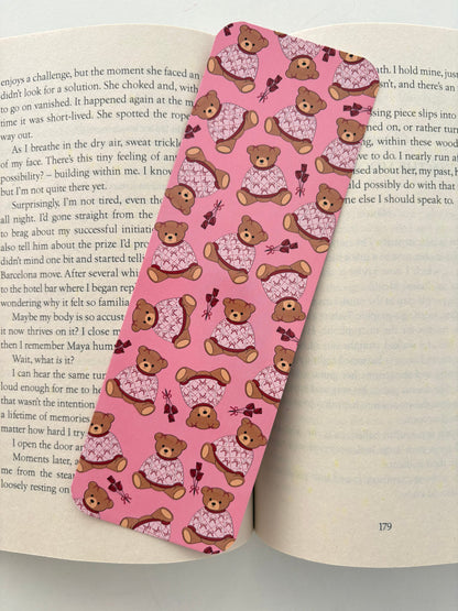 Valentine Teddy Bear Bookmark