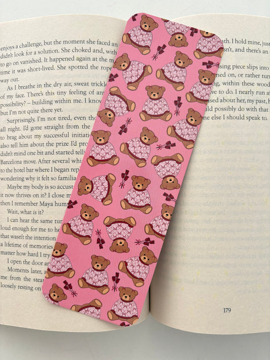 Valentine Teddy Bear Bookmark