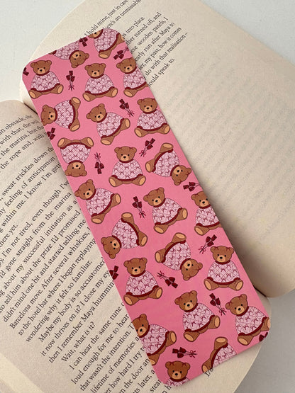 Valentine Teddy Bear Bookmark