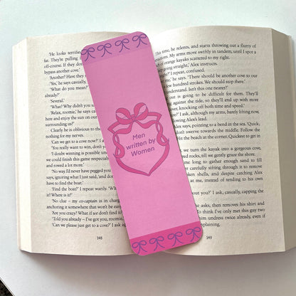 Men written by women bookmark, My book is calling bookmark