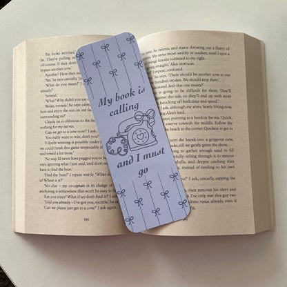 Men written by women bookmark, My book is calling bookmark