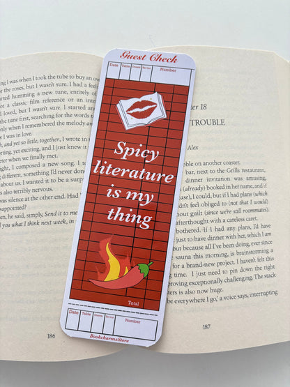 Spicy literature is my thing bookmark, Smut is my self care bookmark, Certified smut reader bookmark, I like it spicy bookmark