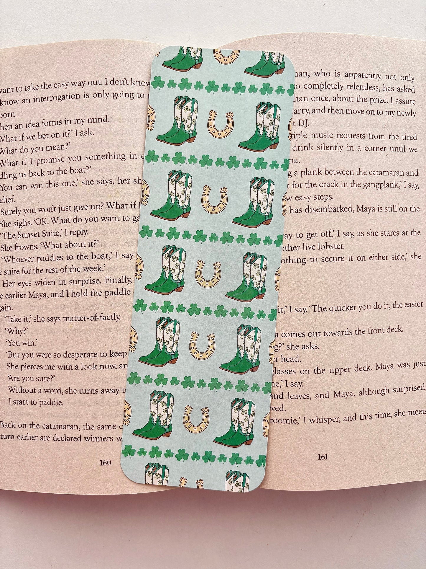St Patrick’s day cowboy Bookmark