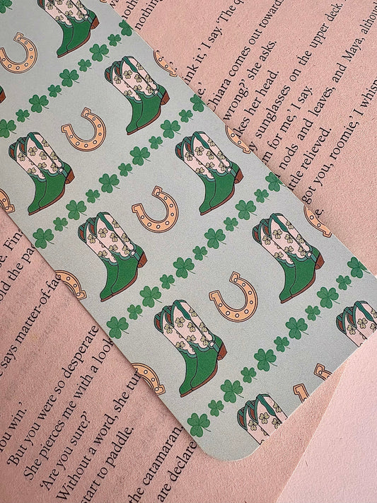 St Patrick’s day cowboy Bookmark
