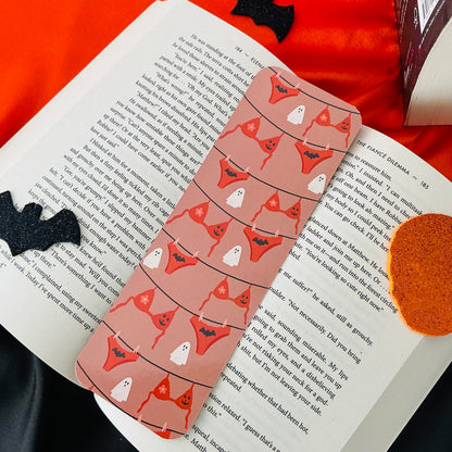 Spooky bikini bookmark
