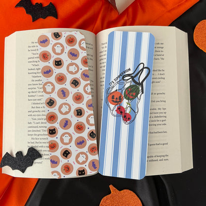 Summerween tote bookmark, Summerween cookies bookmark