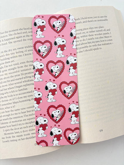 Valentine Snoòpy Bookmark