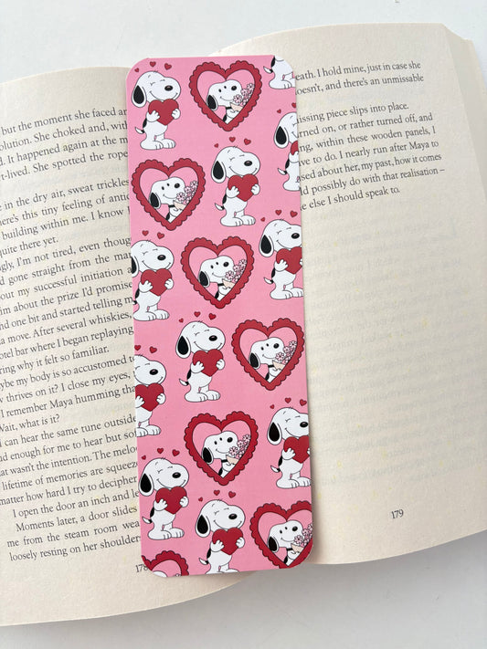 Valentine Snoòpy Bookmark