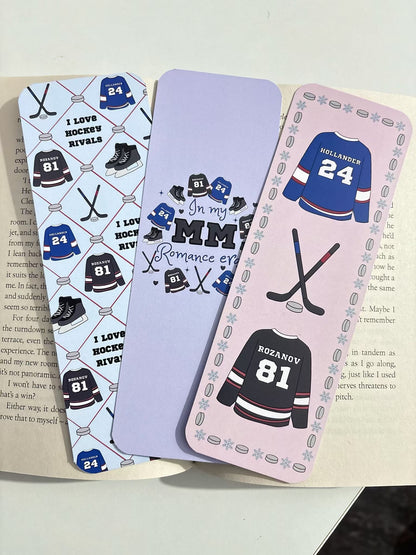 Héated Rìvalry bookmarks (pack of 3)