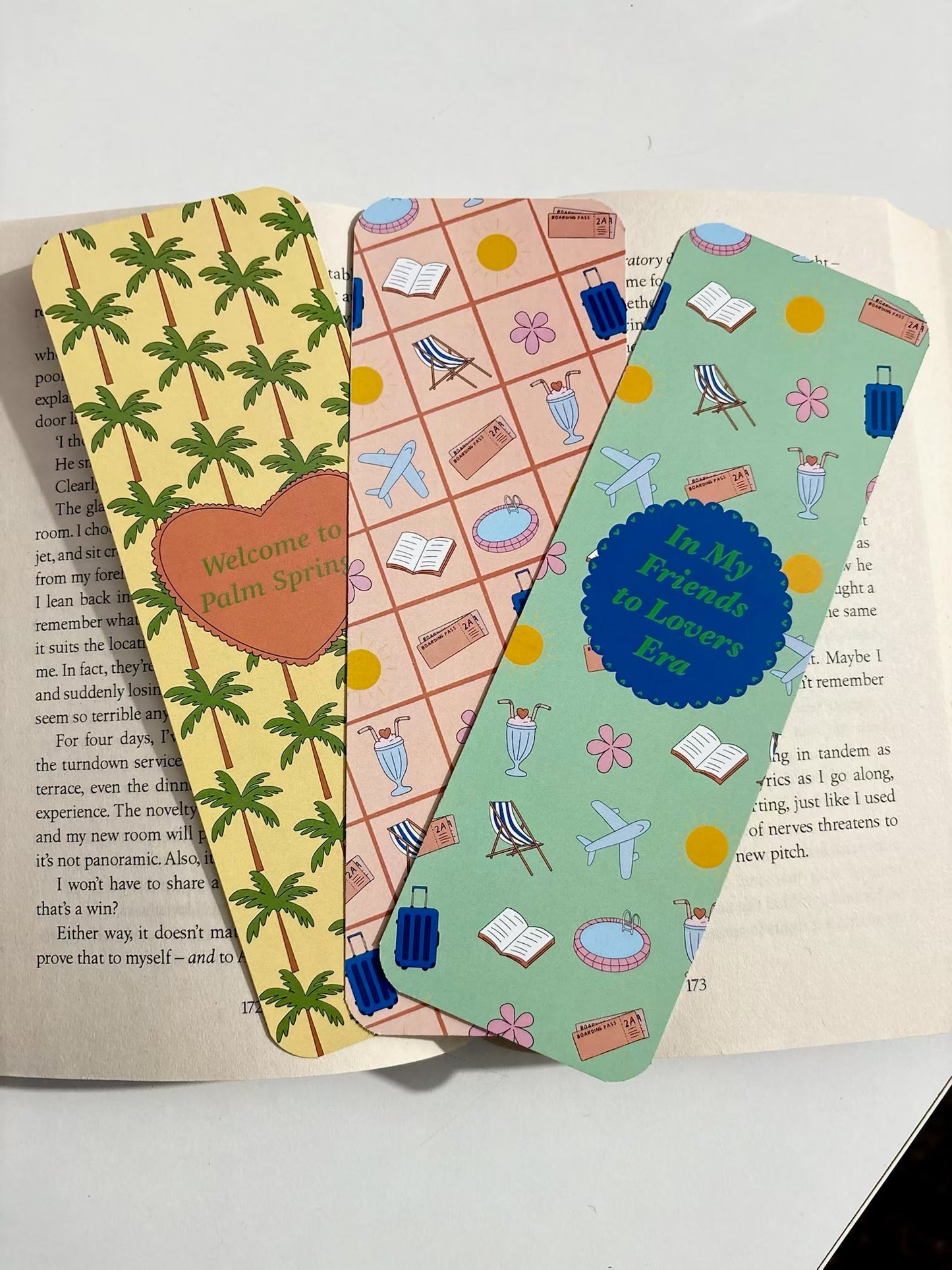 People We Meet On Vacation Bookmarks, Pack of 3 Bookmarks