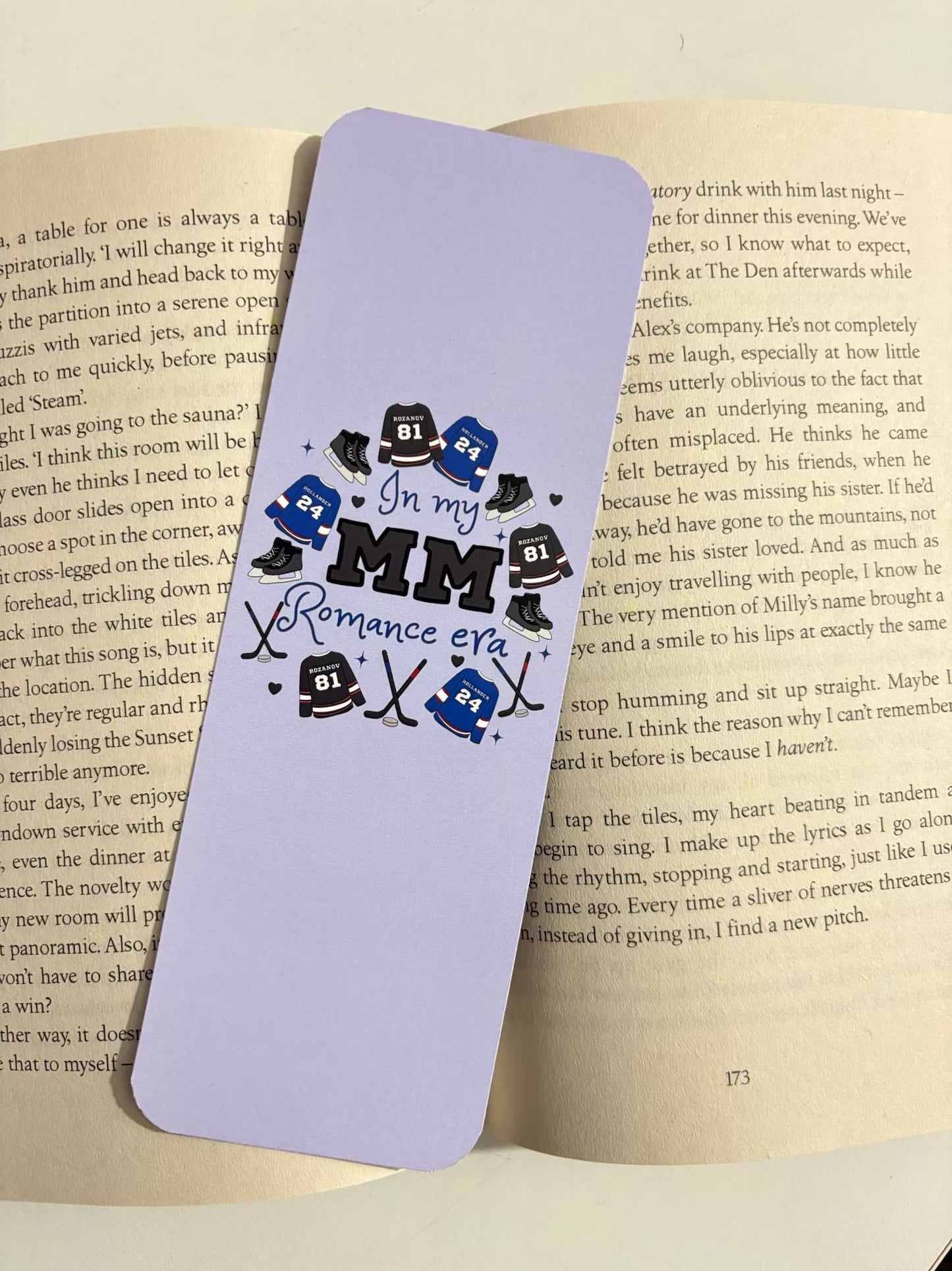 Héated Rìvalry bookmarks (pack of 3)