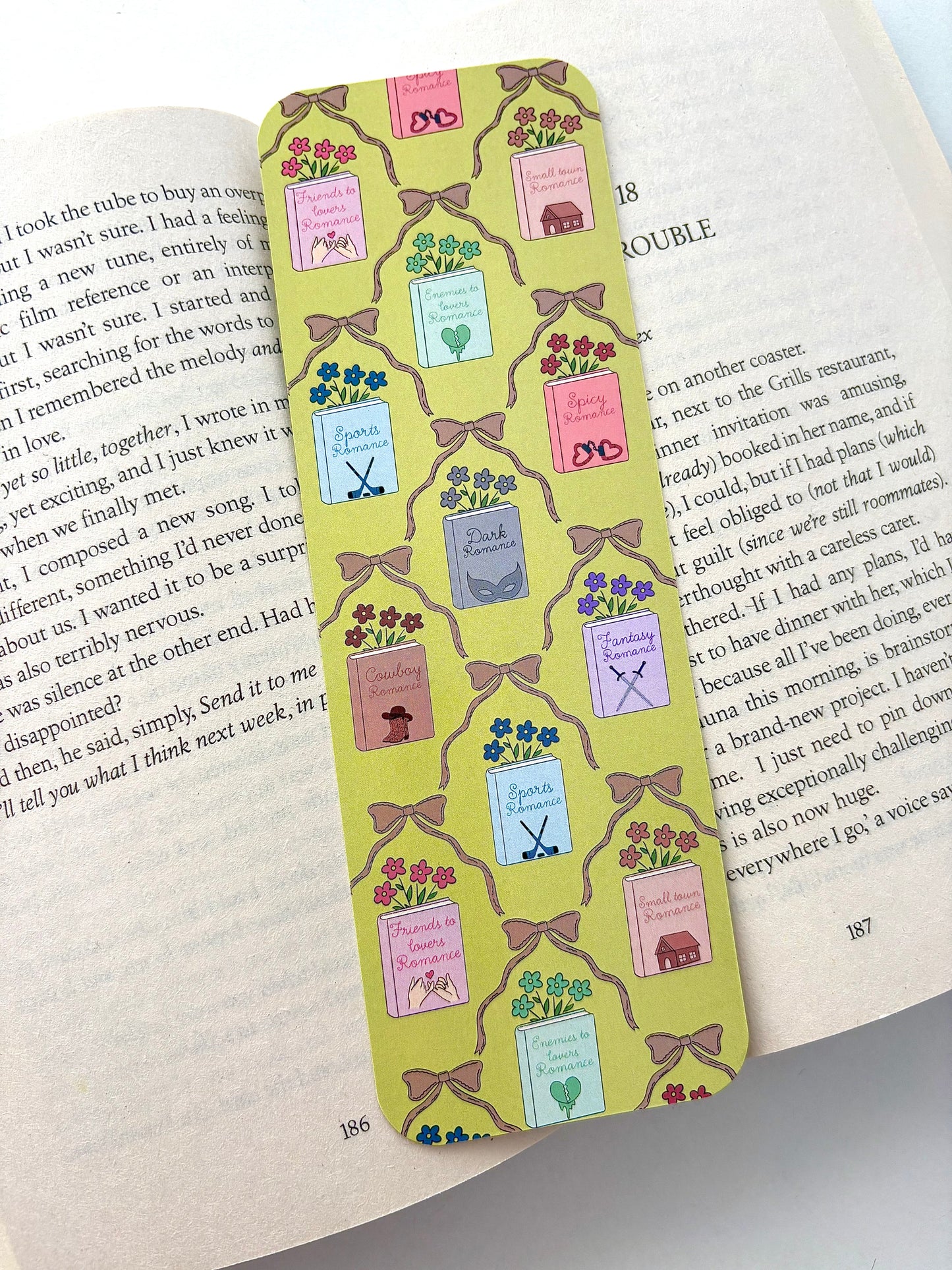 Coquette Trope Bookmark
