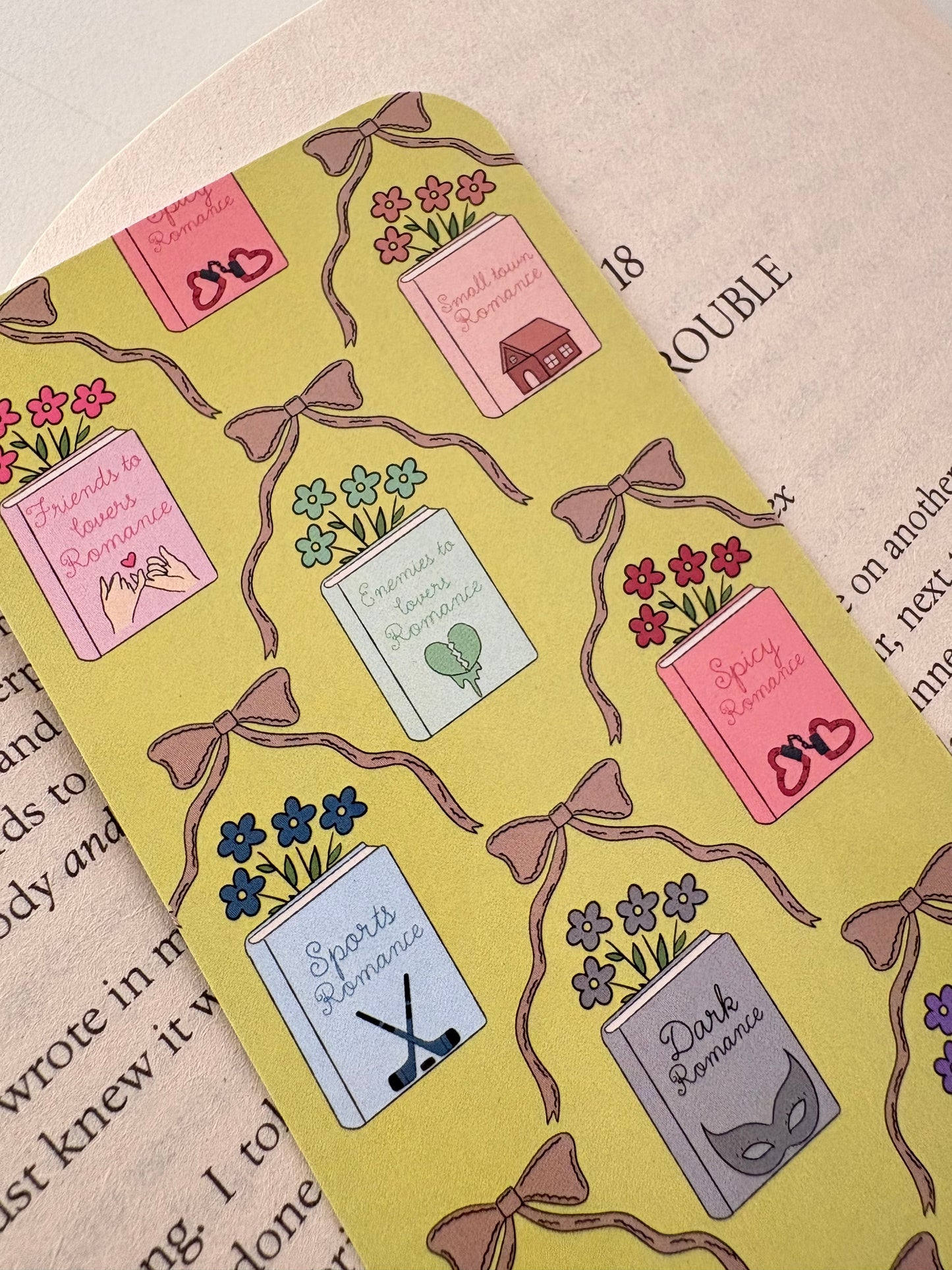 Coquette Trope Bookmark