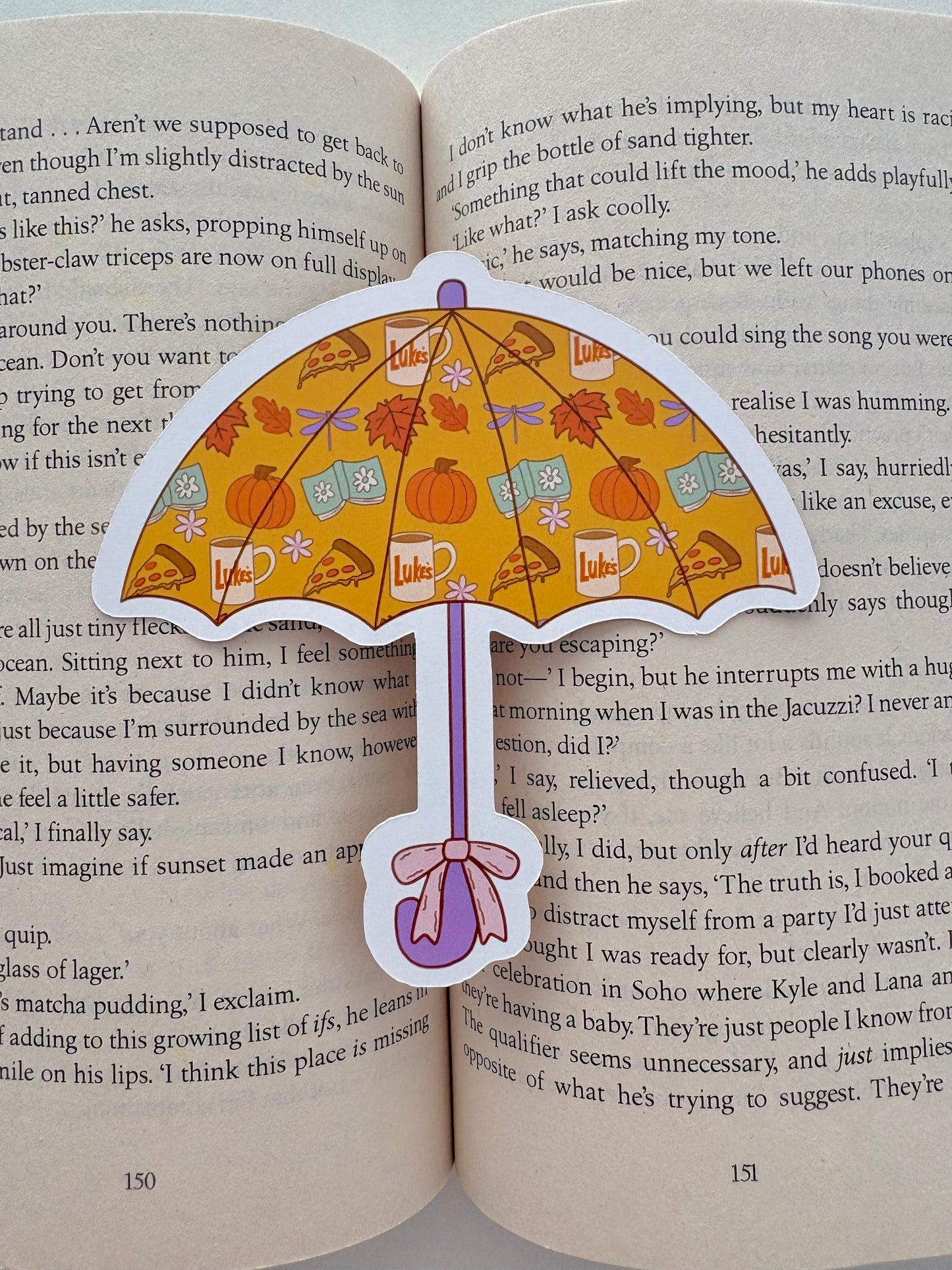 Gilmore girls Die-cut bookmark