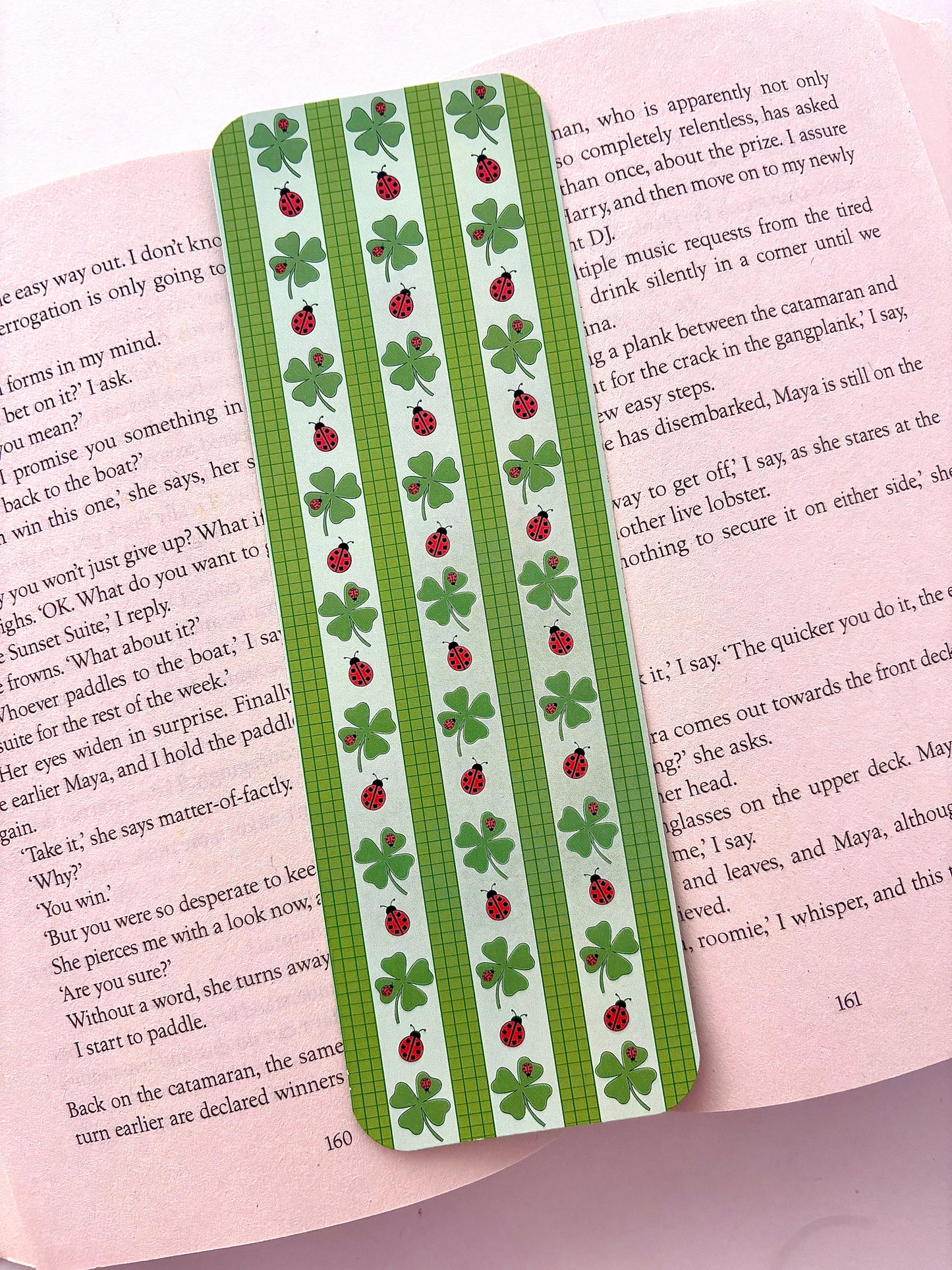 Clover bug bookmark, St. Patrick’s Silly goose bookmark