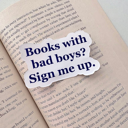 Book lover stickers