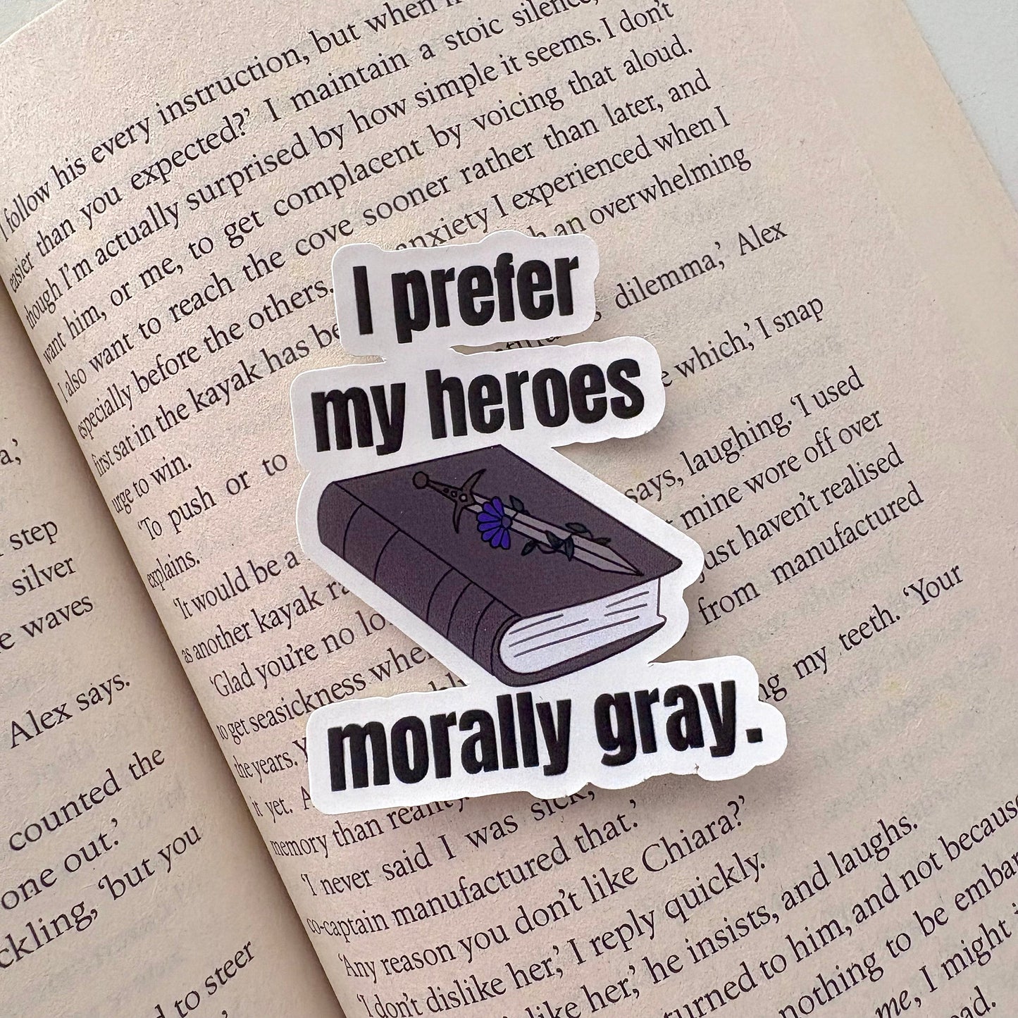 Book lover stickers